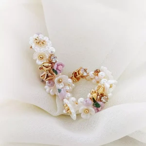 گوشواره حلقه ای شکوفه بهار